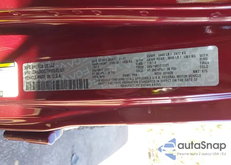 2021 Jeep Wrangler Unlimited Islander 4X4 из США, поврежденный, VIN 1C4HJXDG7MW648101